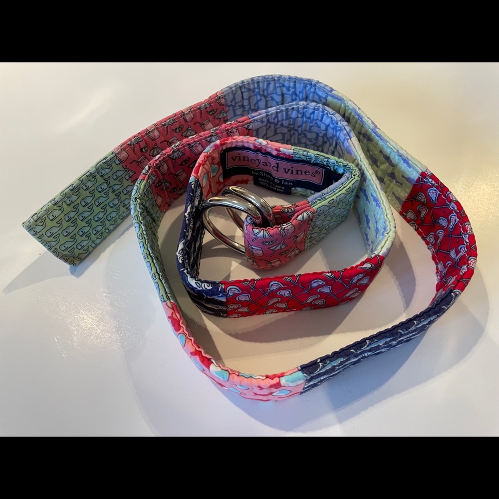 Vineyard Vines D-ring belt, size L